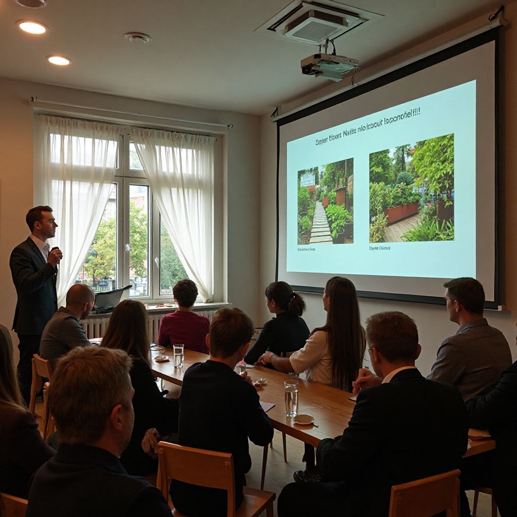 Prezentare despre grădinile sustenabile