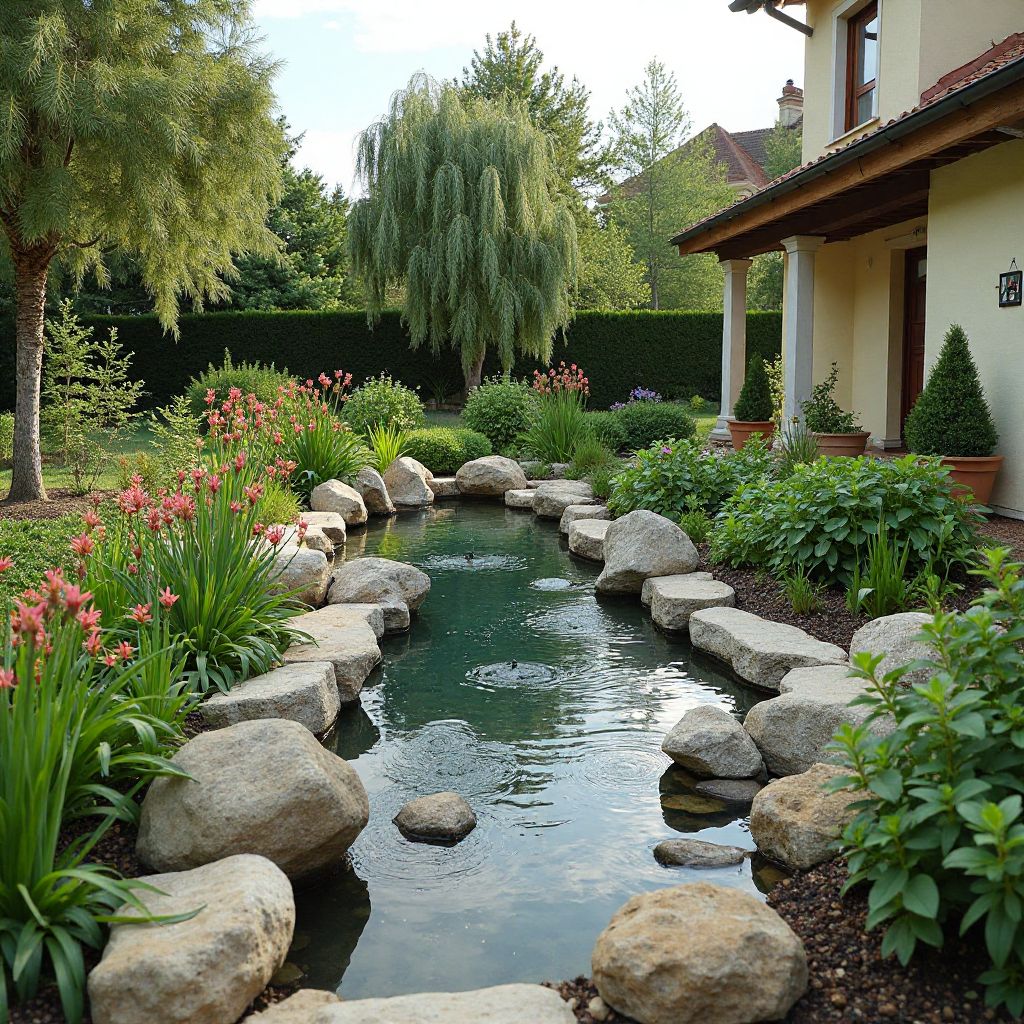 Grădină mediteraneană adaptată la clima României